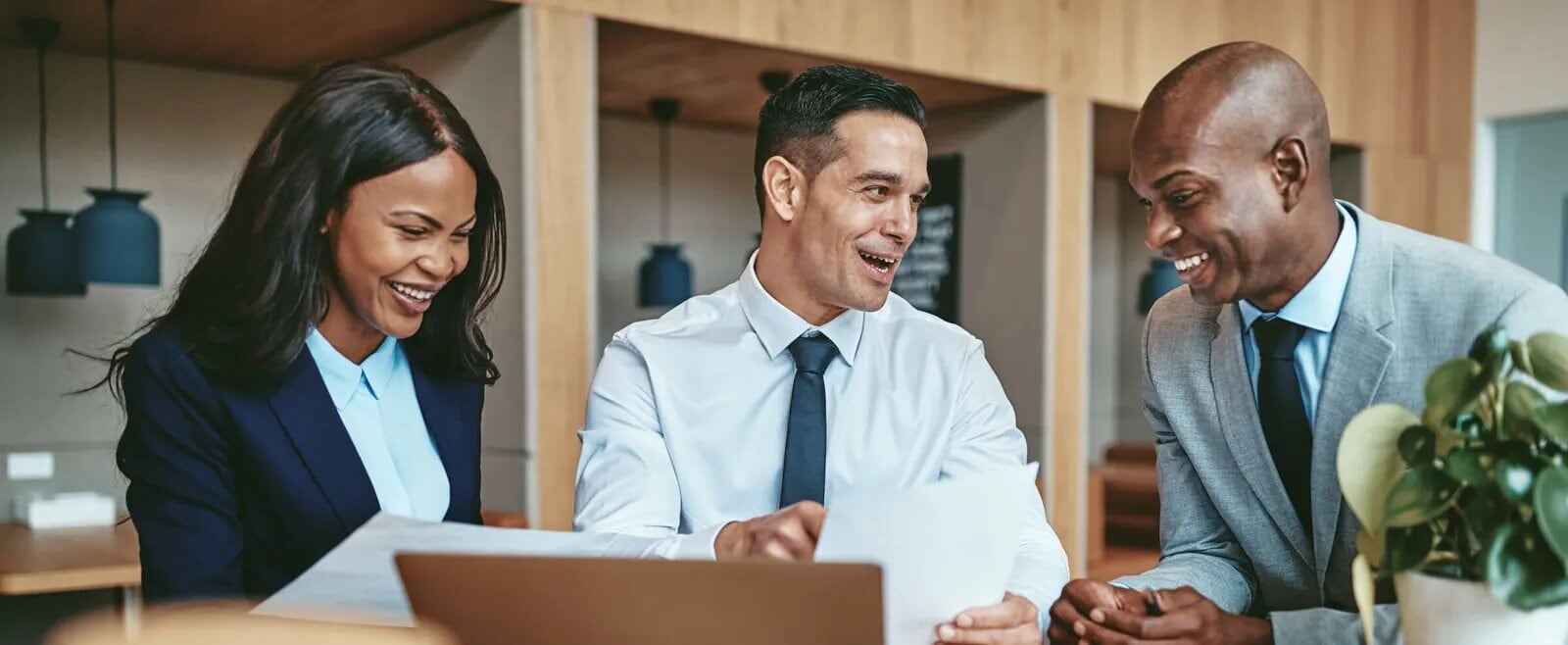 Business owner at her desk
