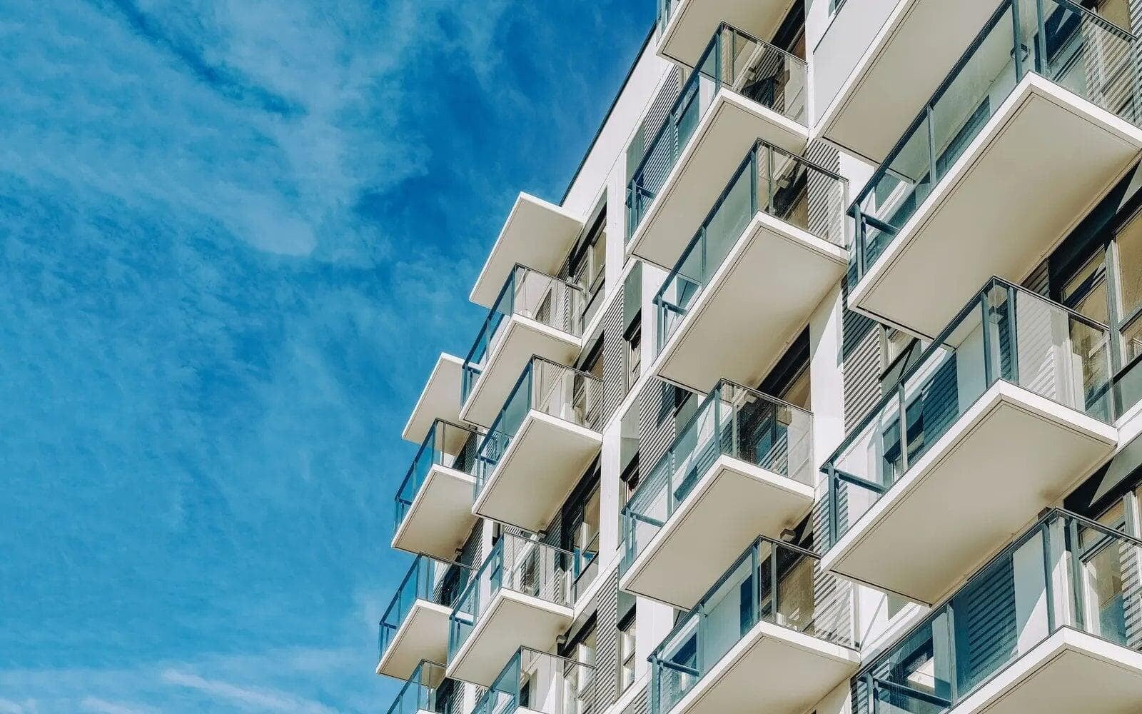 Modern commercial building exterior